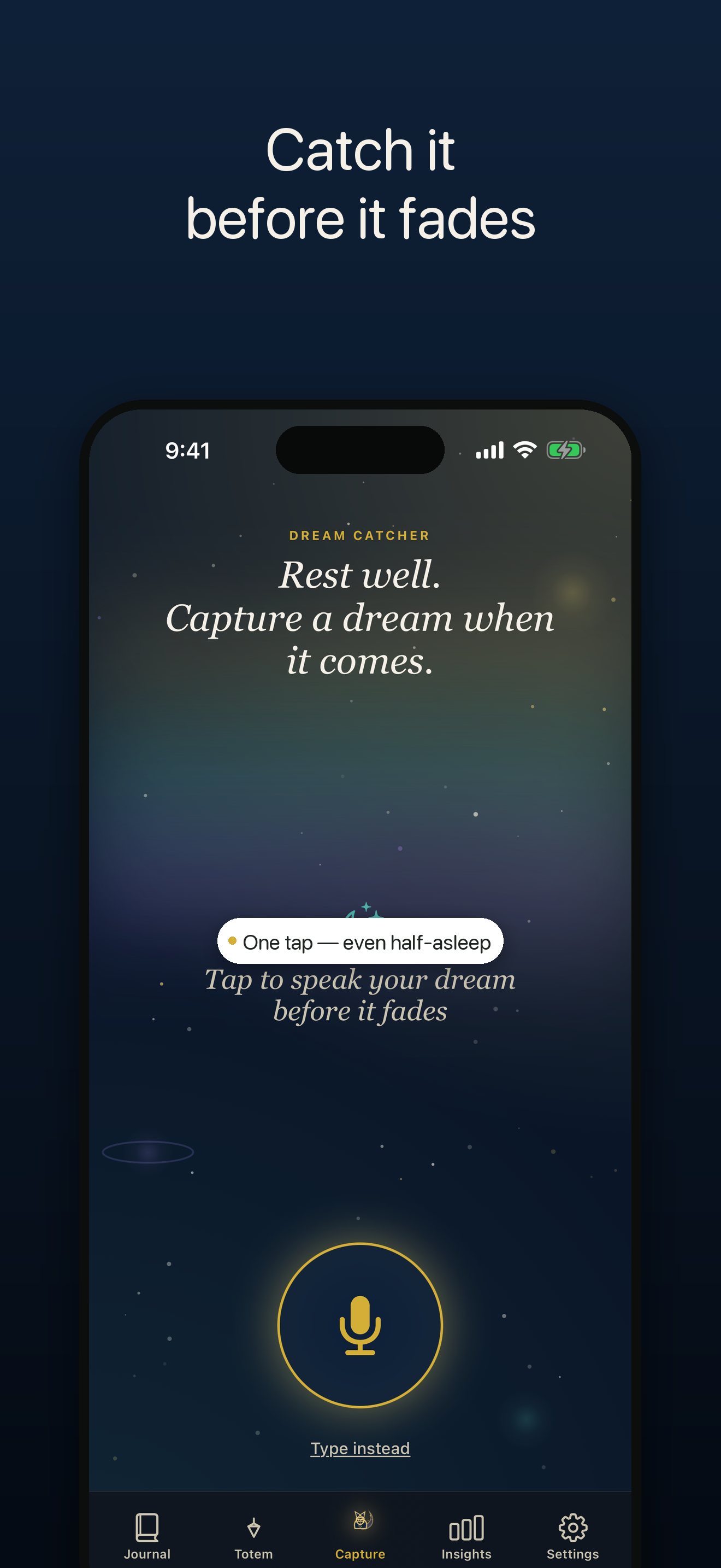 Dream Catcher — voice dream capture