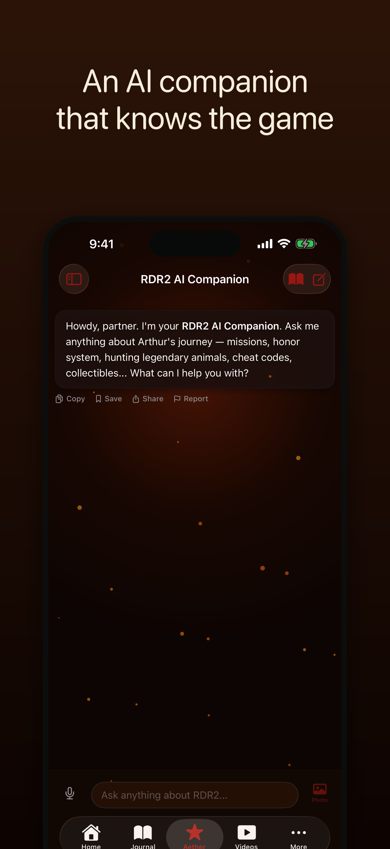 RDR2 Companion — App Store screenshot 2 of 4