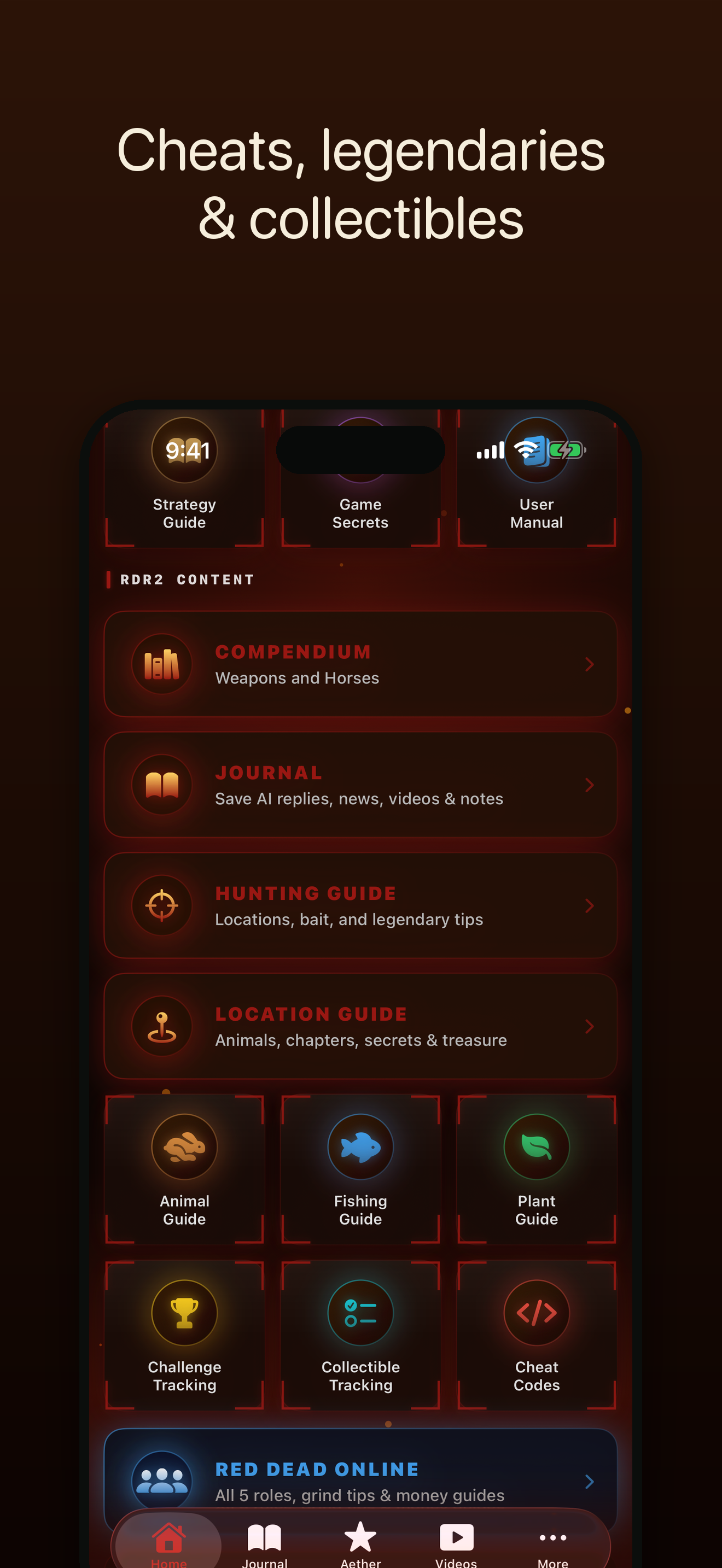 RDR2 Companion — App Store screenshot 4 of 4